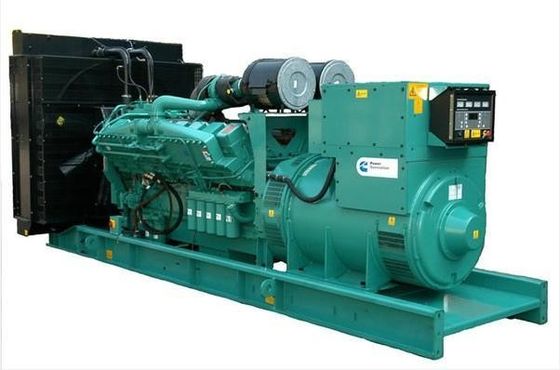 Качество  562.5kVA Open Diesel Generator Set Green 1800rpm Diesel Generator завод