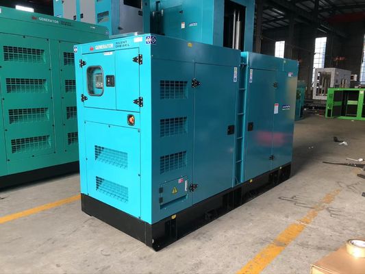 80kVA Sessiz Dizel Jeneratör Seti Yüksek Mukavemetli Cummins Sessiz Jeneratör