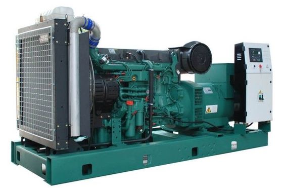 500kVA ভলভো ডিজেল জেনারেটর সেট বেস টাইপ তেল ট্যাঙ্ক ল্যান্ড পাওয়ার স্টেশন