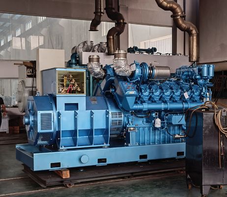 Bộ máy phát điện Diesel Blue Marine Chứng chỉ CCS Máy phát điện Weichai Marine