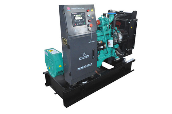 Bộ máy phát điện Diesel DC24V Cummins Máy phát điện dự phòng Diesel màu đen