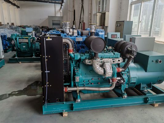 125kVA Marine ดีเซล เครื่องกำเนิดไฟฟ้า Set Emergency Series 120 Kw ดีเซล Genset