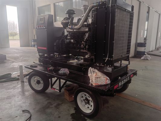 Stamford Alternatörlü 1250kVA Elektrikli Dizel Jeneratör Mobil Dizel Jeneratör