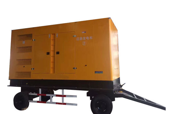 ISO9001 Mobile Diesel Generator Set With Marathon Alternator