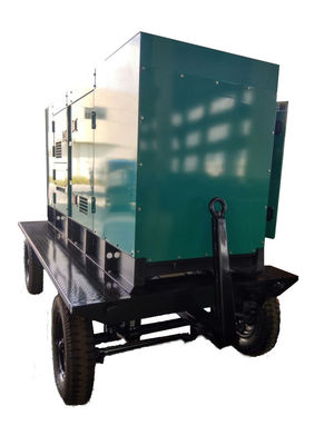 400V stiller Dieselisolierungs-Anhänger angebrachter Generator des generator-H